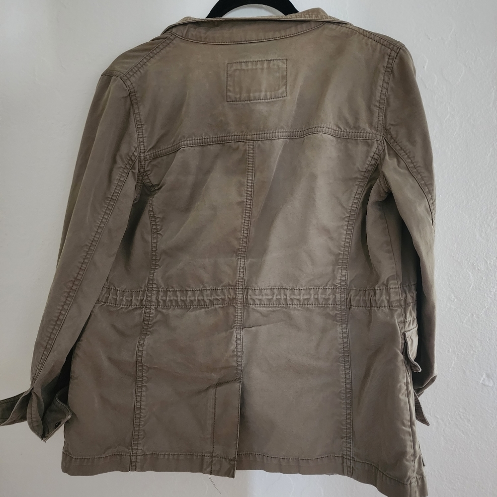 Army green utility jacket - Picture 2 of 4